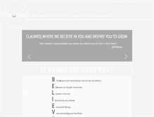 Tablet Screenshot of claumed.com